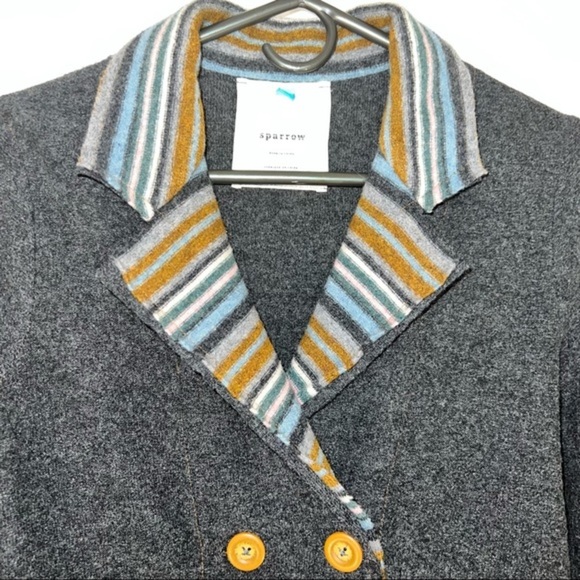 Sparrow wool coat 100% lambs wool size small - Picture 6 of 6